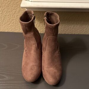 Wild Diva Tan Ankle Boots